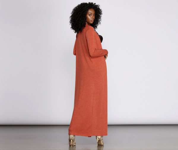 Stunning Simplicity Knit Duster - Image 2