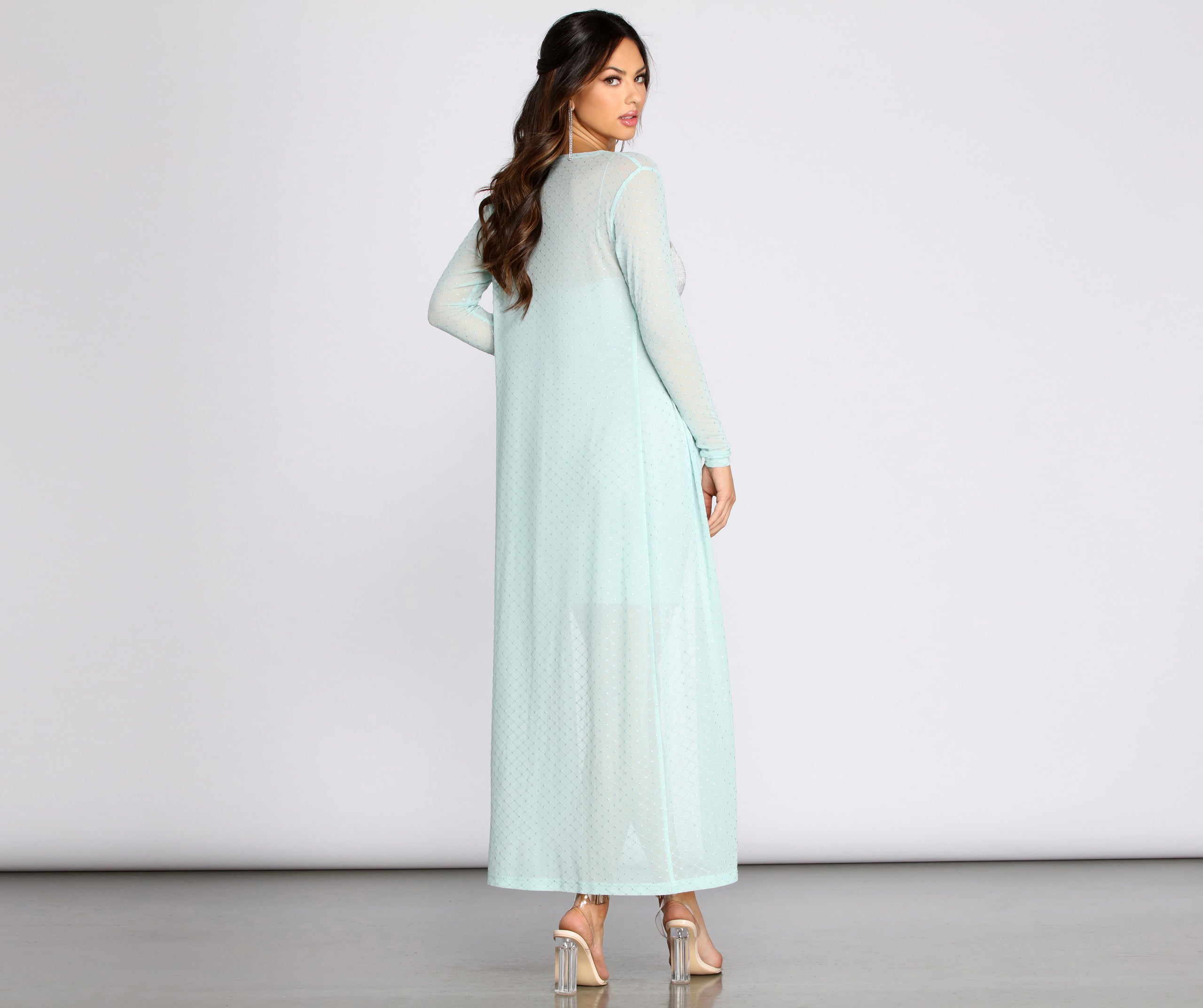 Sparkle In Rhine Mesh Duster - Image 2
