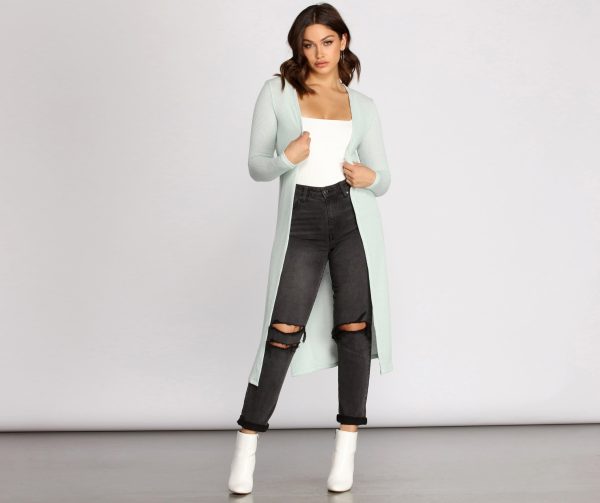 Taking Knit Easy Duster - Image 7