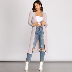 Taking Knit Easy Duster