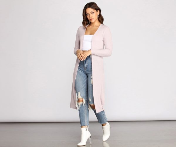 Taking Knit Easy Duster - Image 3