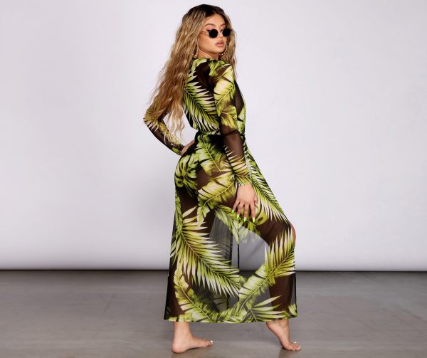On Vacay Tropical Mesh Duster - Image 2