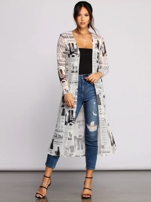 Read All About It Mesh Duster