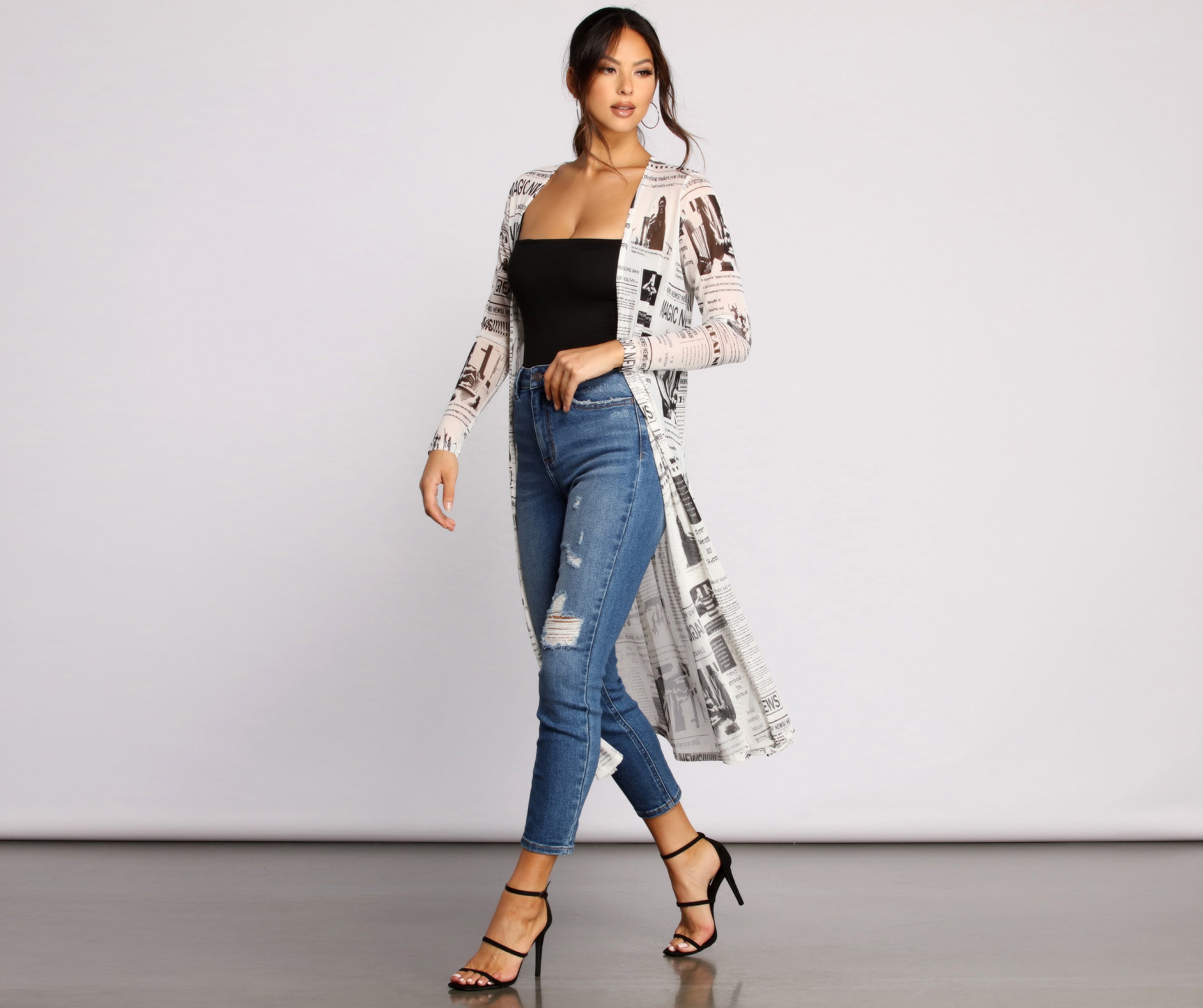 Read All About It Mesh Duster - Image 4