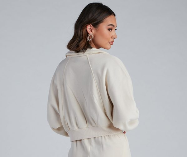 Casually Cozy Zip Front Jacket - Image 2