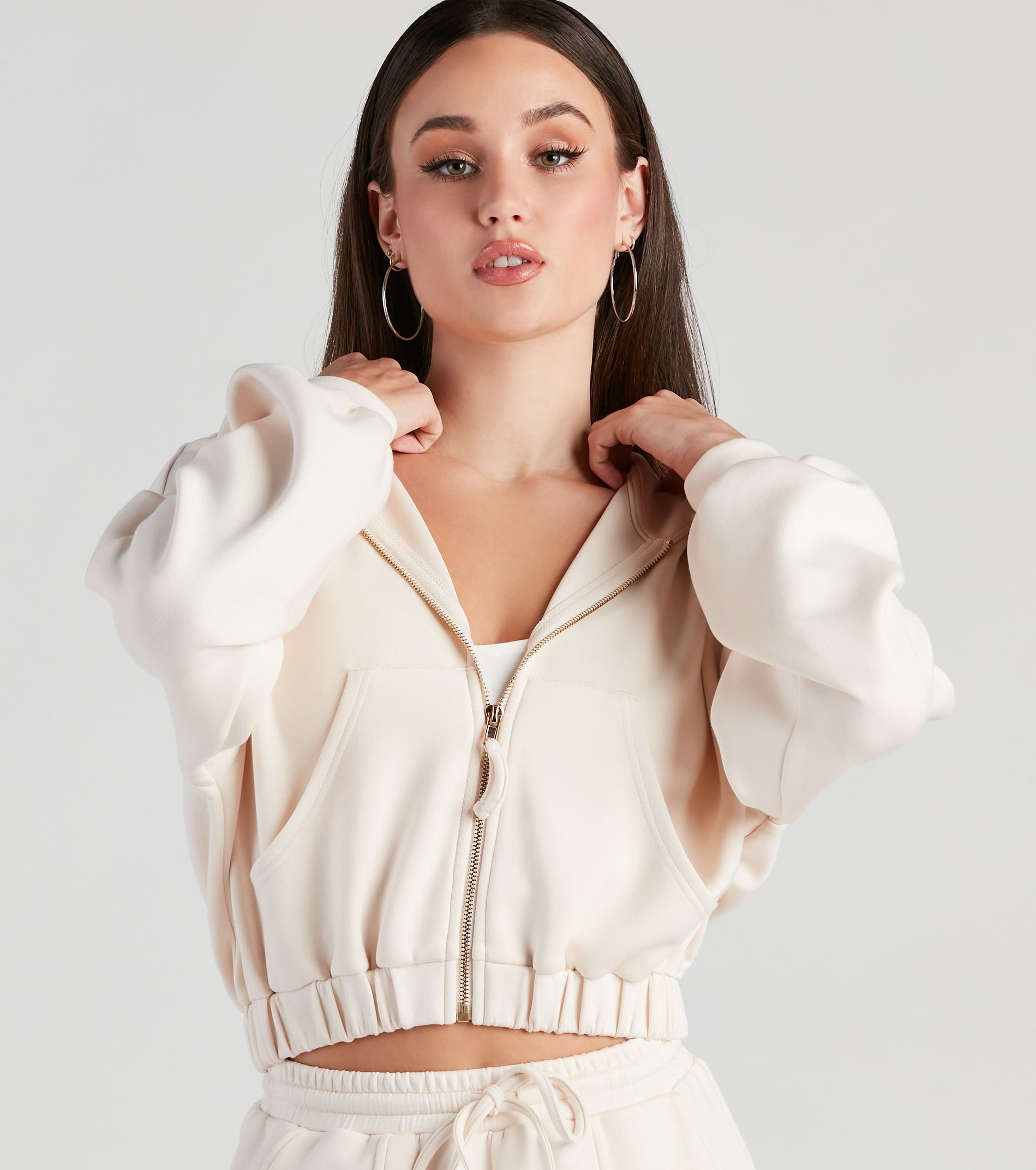 Trendsetting Babe Zip-Up Hoodie - Image 8