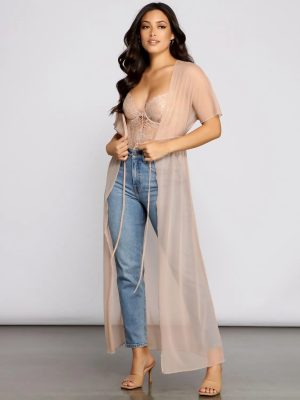 Mesh Moment Cover Up