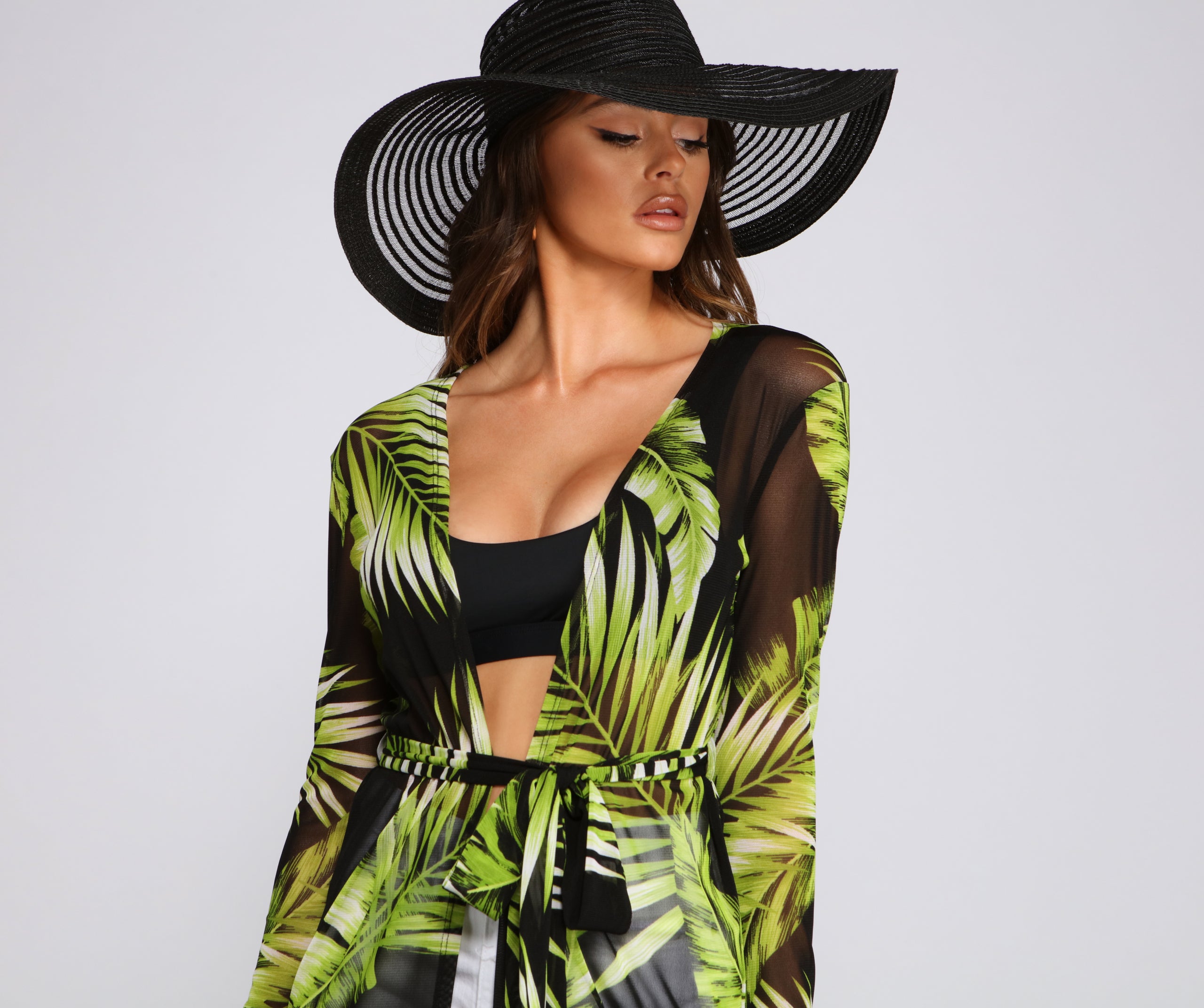 Dreaming Of Paradise Mesh Duster - Image 3
