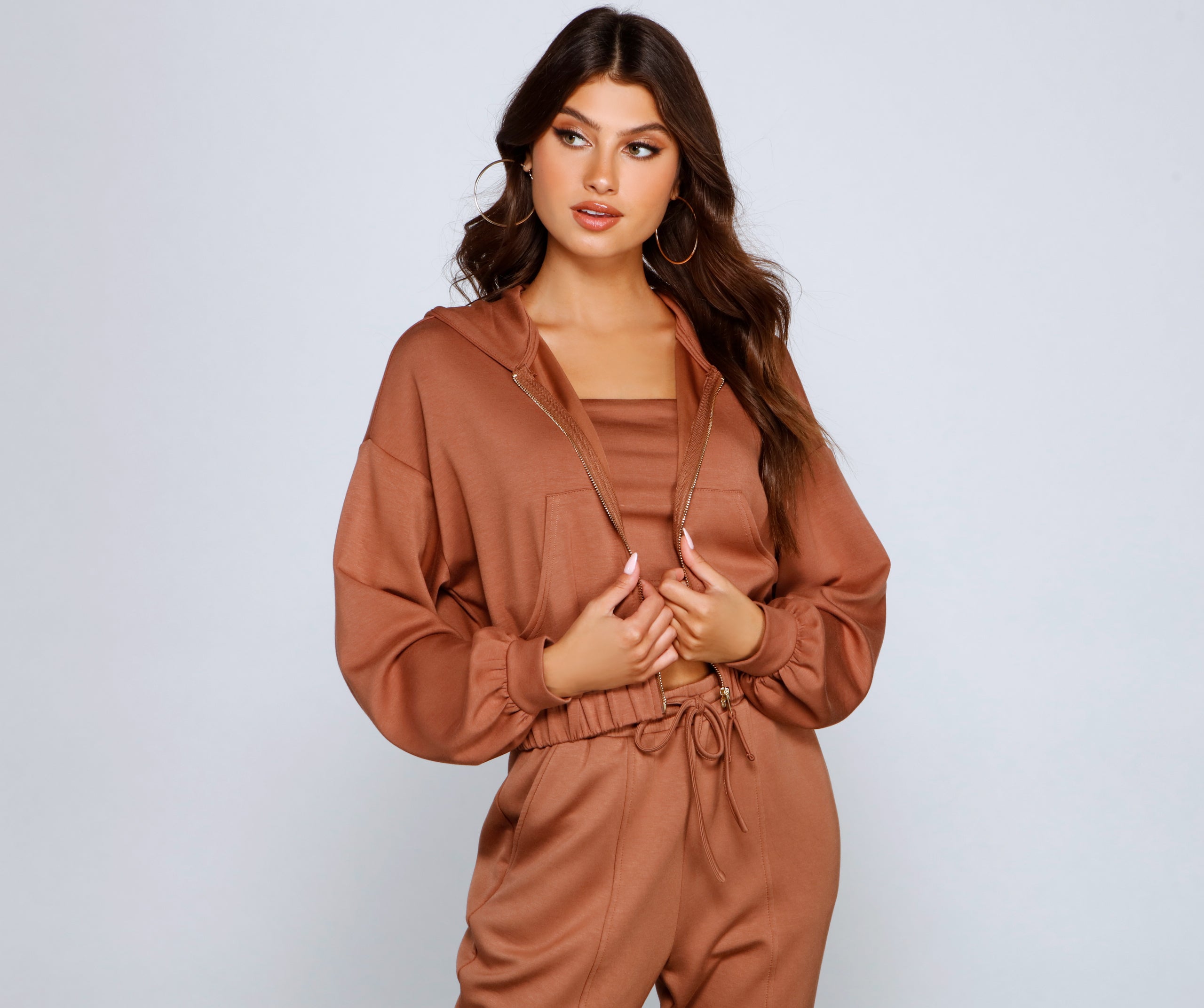 Trendsetting Babe Zip-Up Hoodie - Image 9