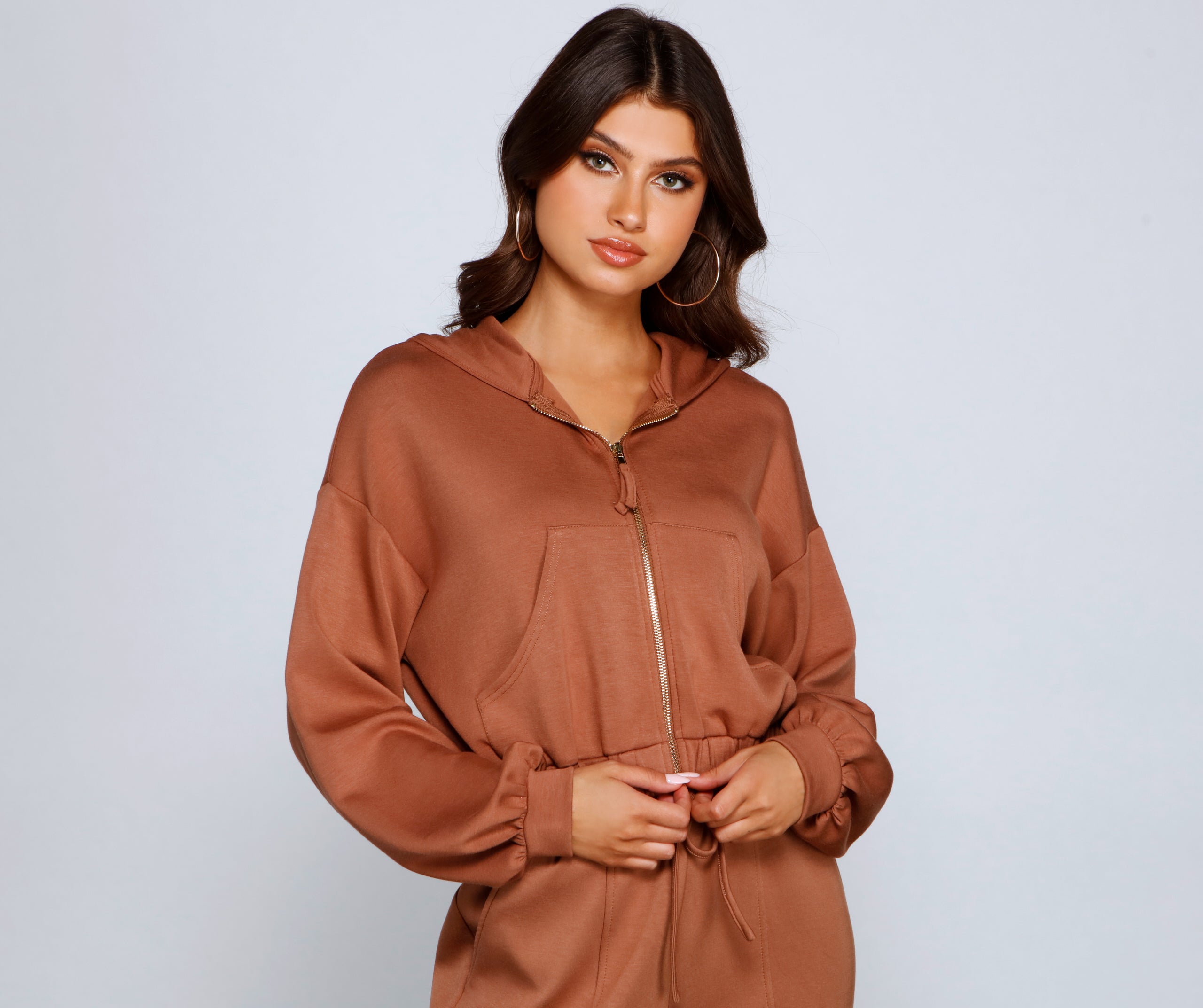 Trendsetting Babe Zip-Up Hoodie - Image 12