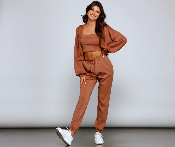 Trendsetting Babe Zip-Up Hoodie - Image 13