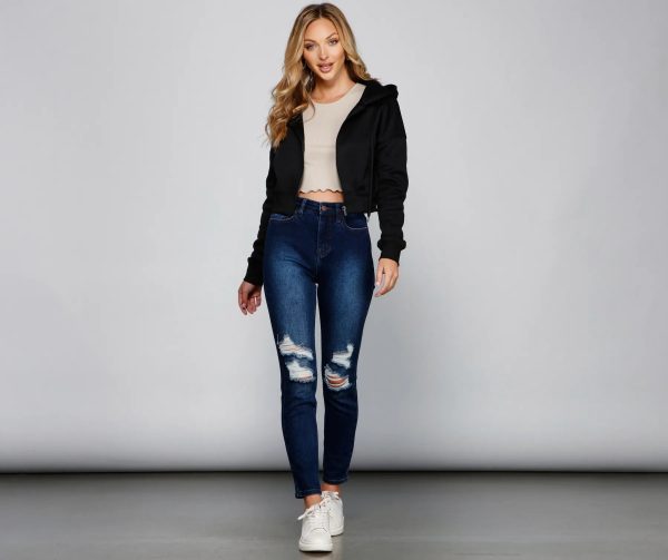 Cute And Casual Zip-Up Hoodie - Image 7