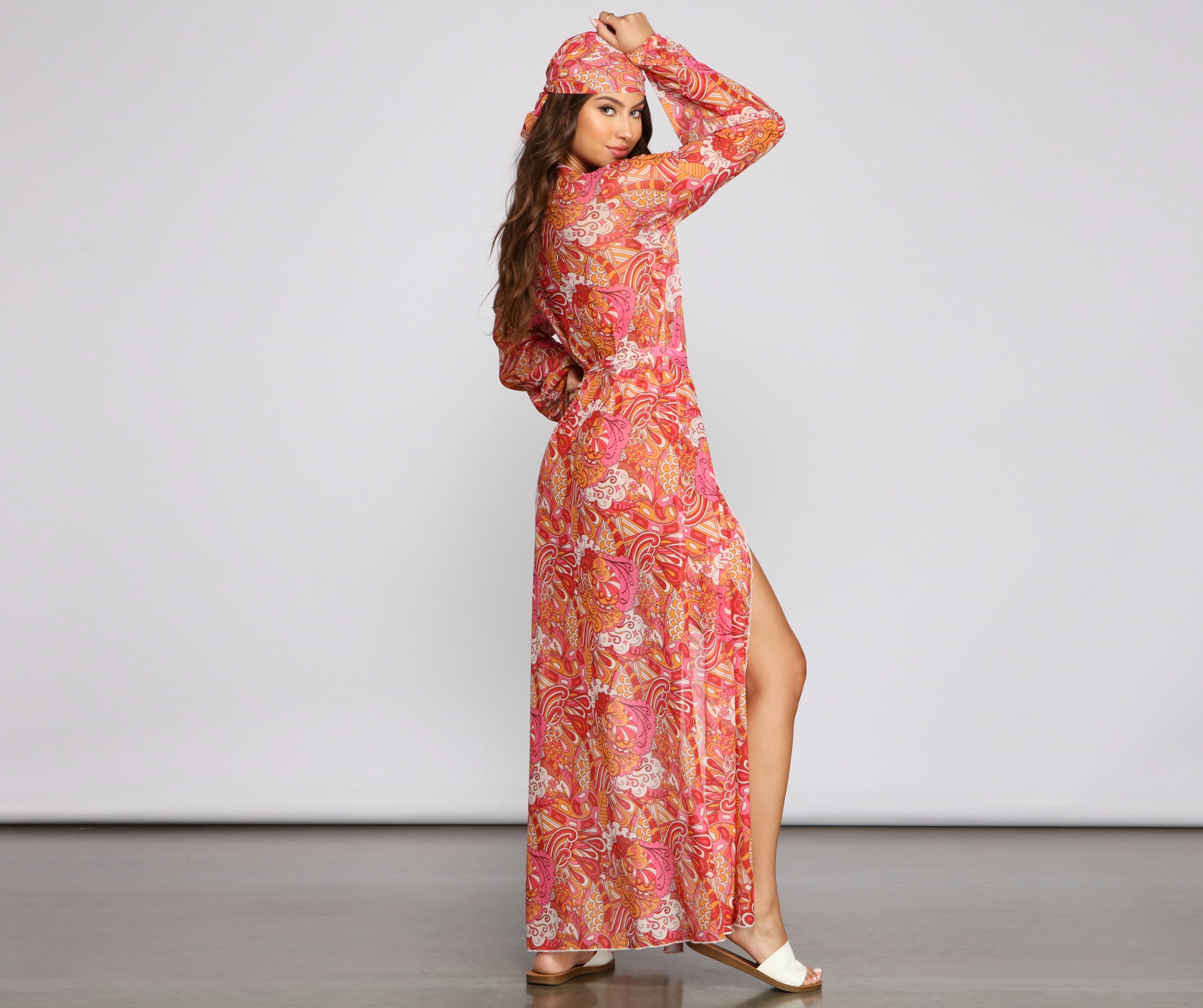 Bohemian Dreams Paisley Print Duster - Image 2