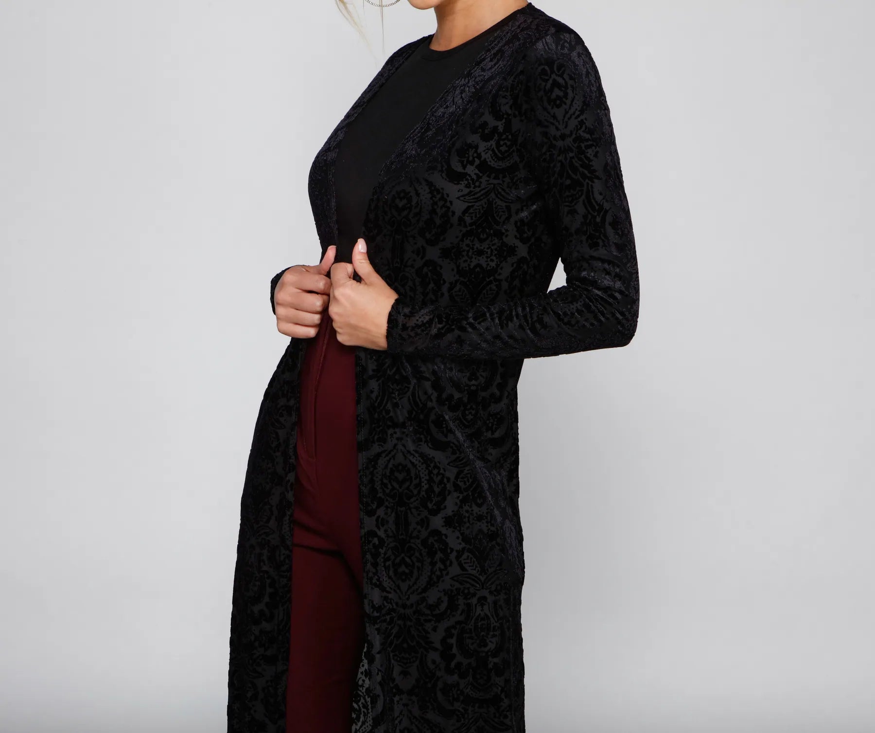 On That Sophisticated Vibe Burnout Duster - Image 3