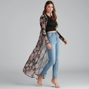 Sweet Intentions Floral Printed Duster