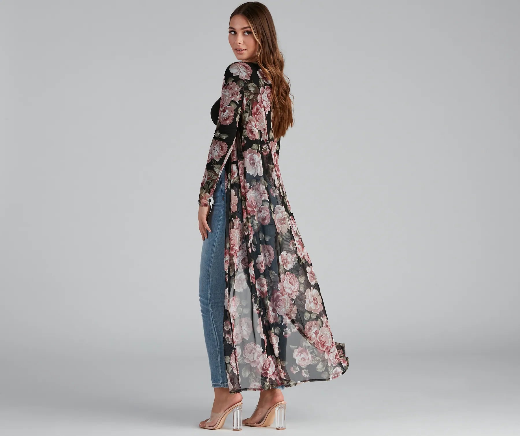Sweet Intentions Floral Printed Duster - Image 2