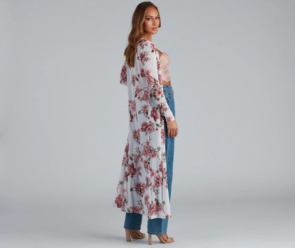 Floral Frolic Mesh Duster - Image 2