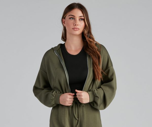 Trendsetting Babe Zip-Up Hoodie - Image 18