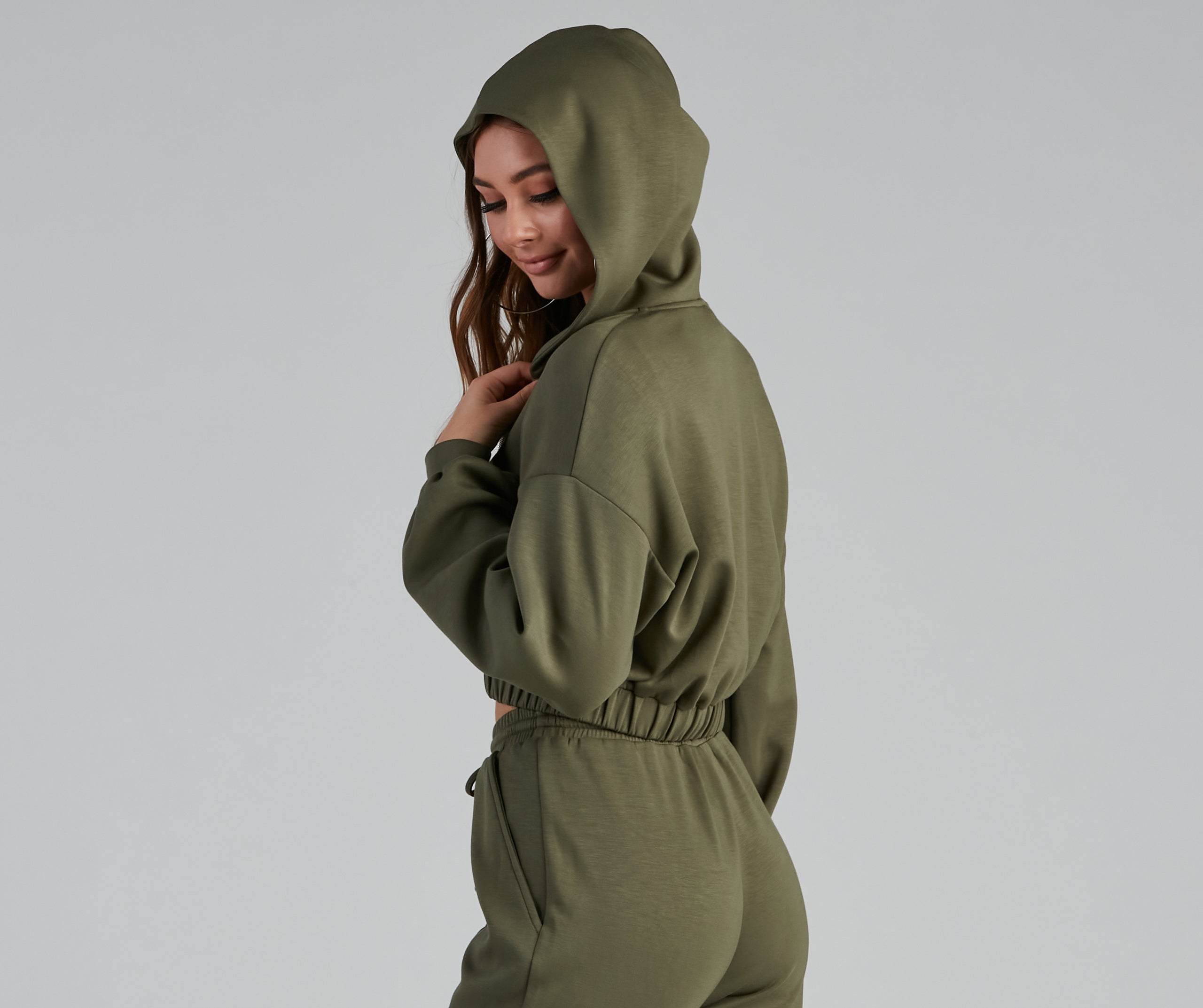 Trendsetting Babe Zip-Up Hoodie - Image 19
