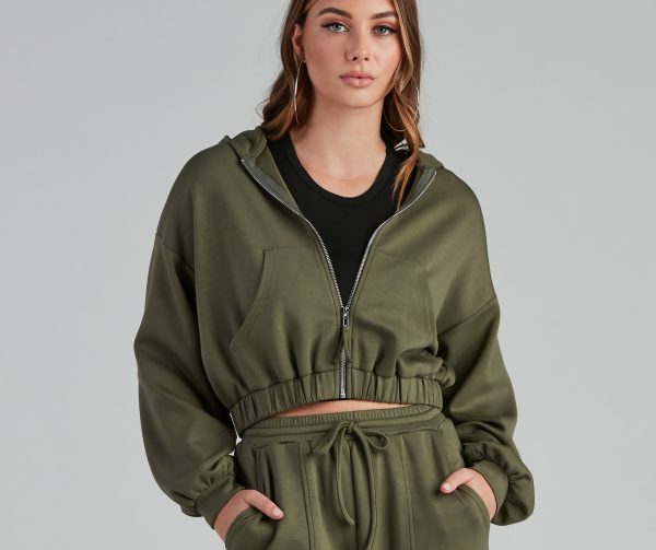 Trendsetting Babe Zip-Up Hoodie - Image 21