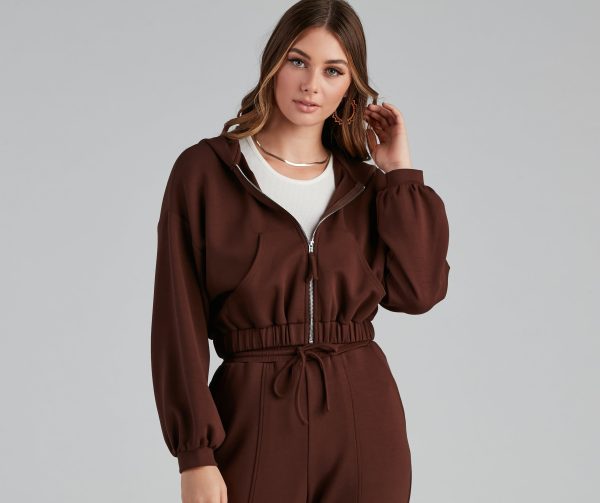 Trendsetting Babe Zip-Up Hoodie - Image 14