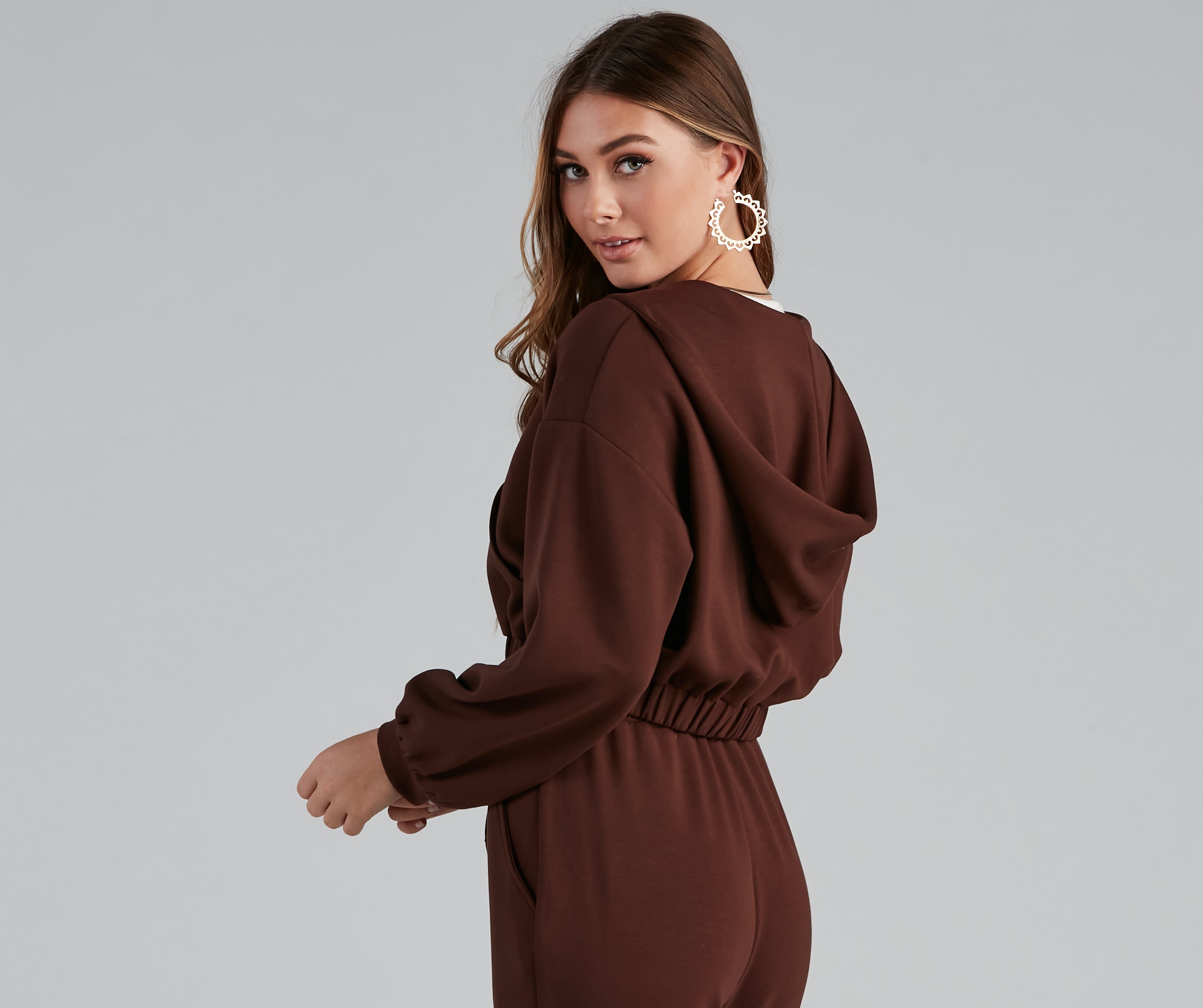 Trendsetting Babe Zip-Up Hoodie - Image 16