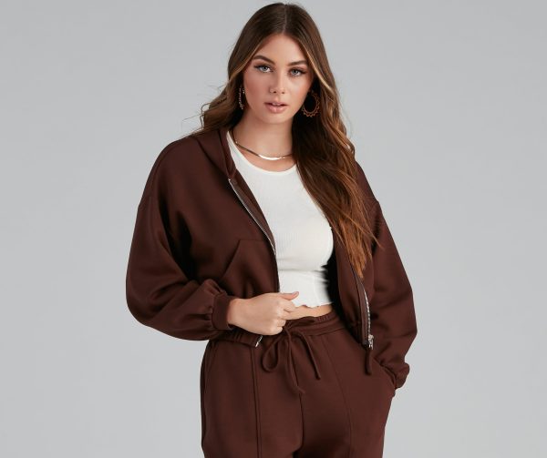 Trendsetting Babe Zip-Up Hoodie - Image 17