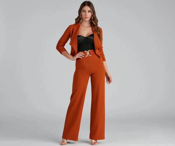House Of Glam Ruched Blazer - Image 3