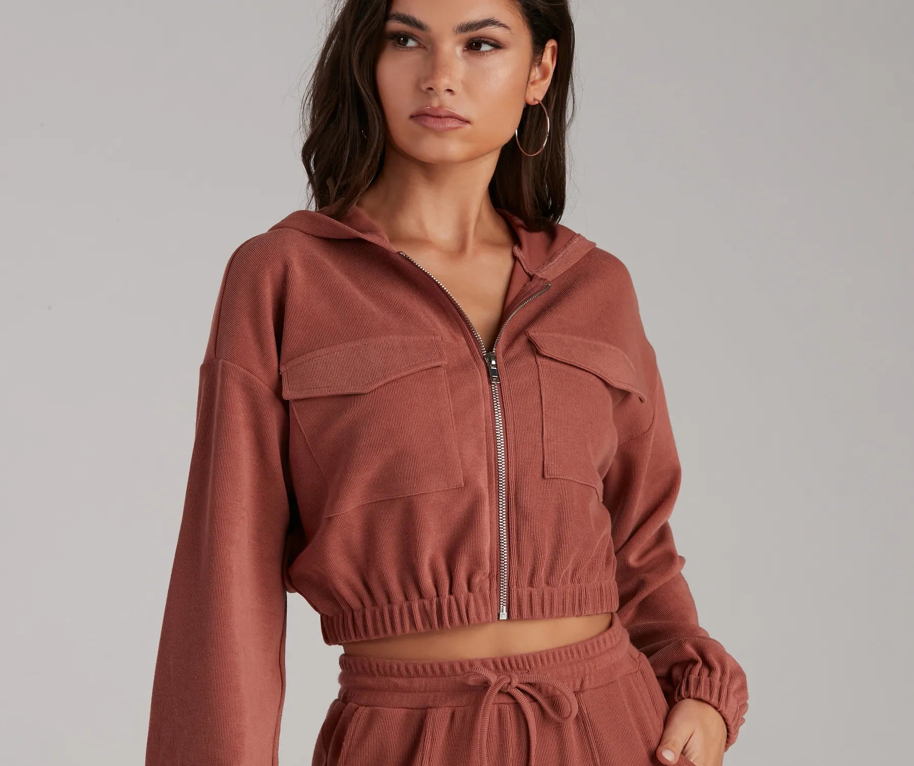 Chill Moment Zip-Up Hoodie - Image 3