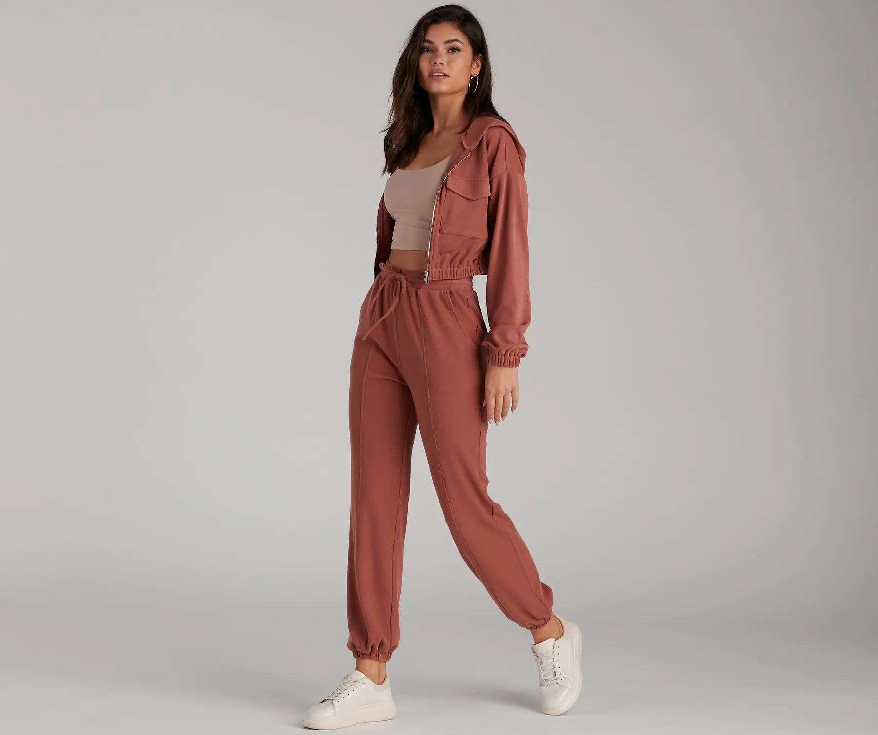 Chill Moment Zip-Up Hoodie - Image 4