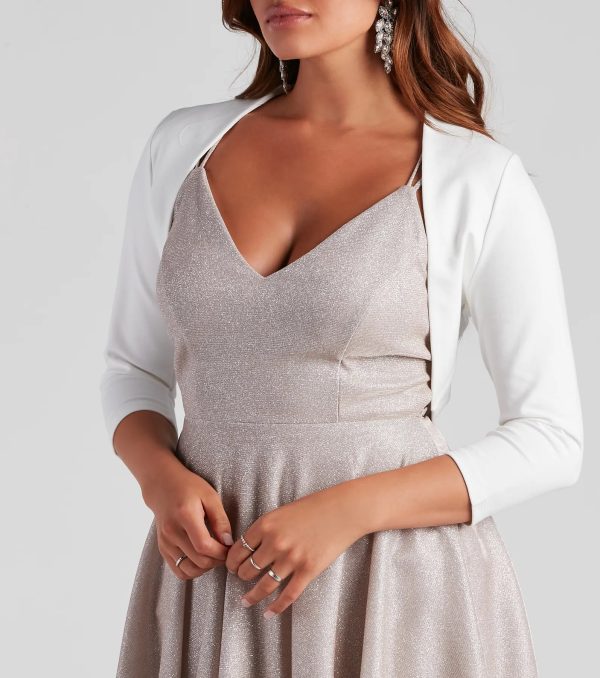 Timeless Sophistication Ponte Bolero - Image 8
