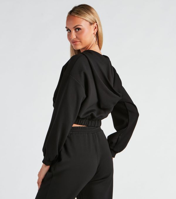 Trendsetting Babe Zip-Up Hoodie - Image 3