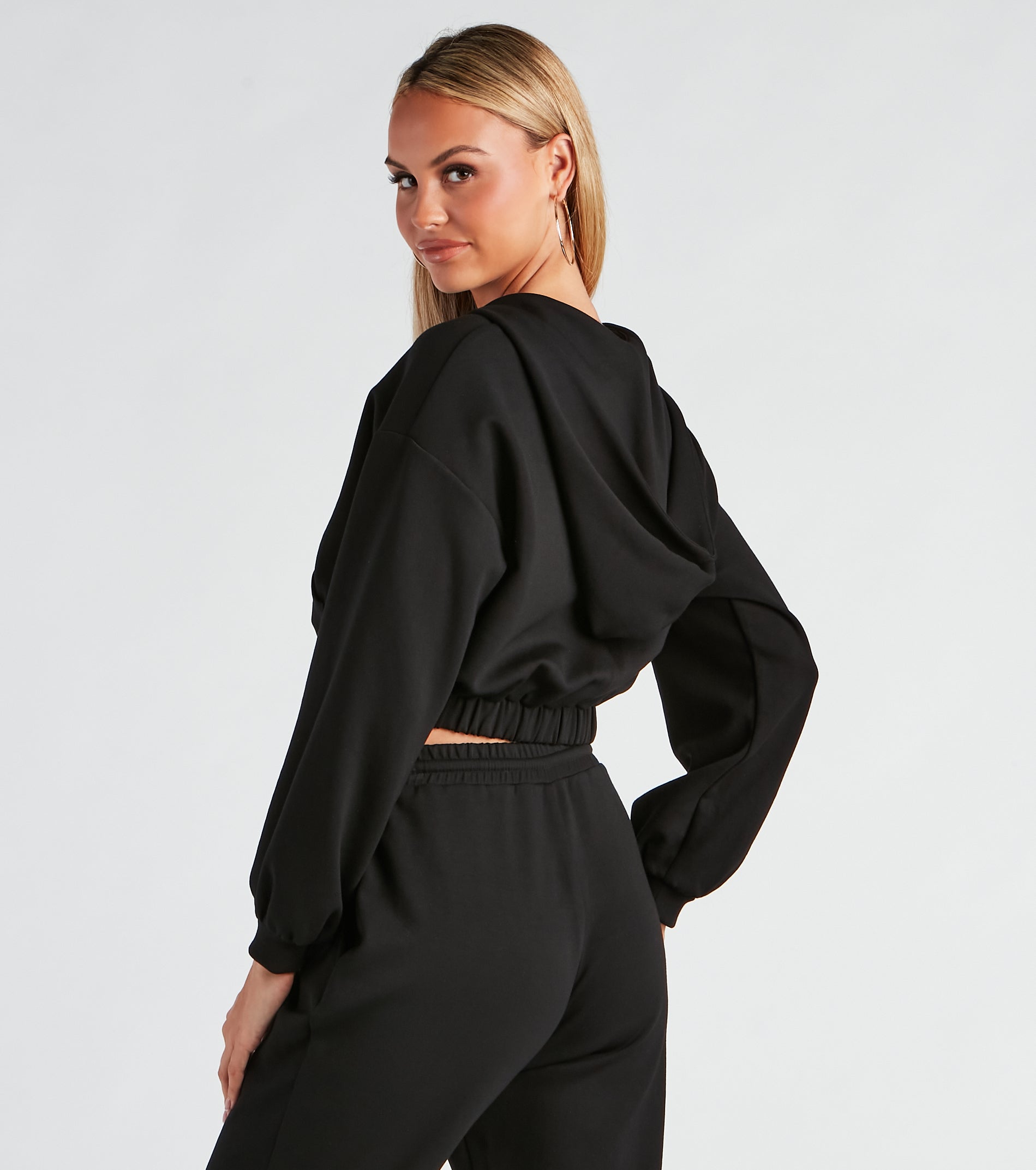 Trendsetting Babe Zip-Up Hoodie - Image 3