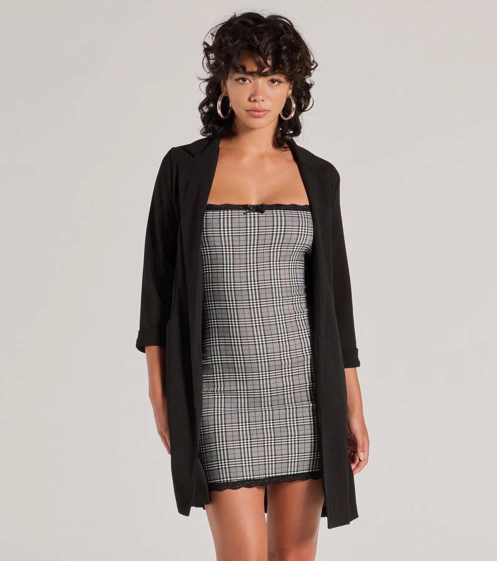 Elevated Muse Crepe Longline Blazer - Image 5