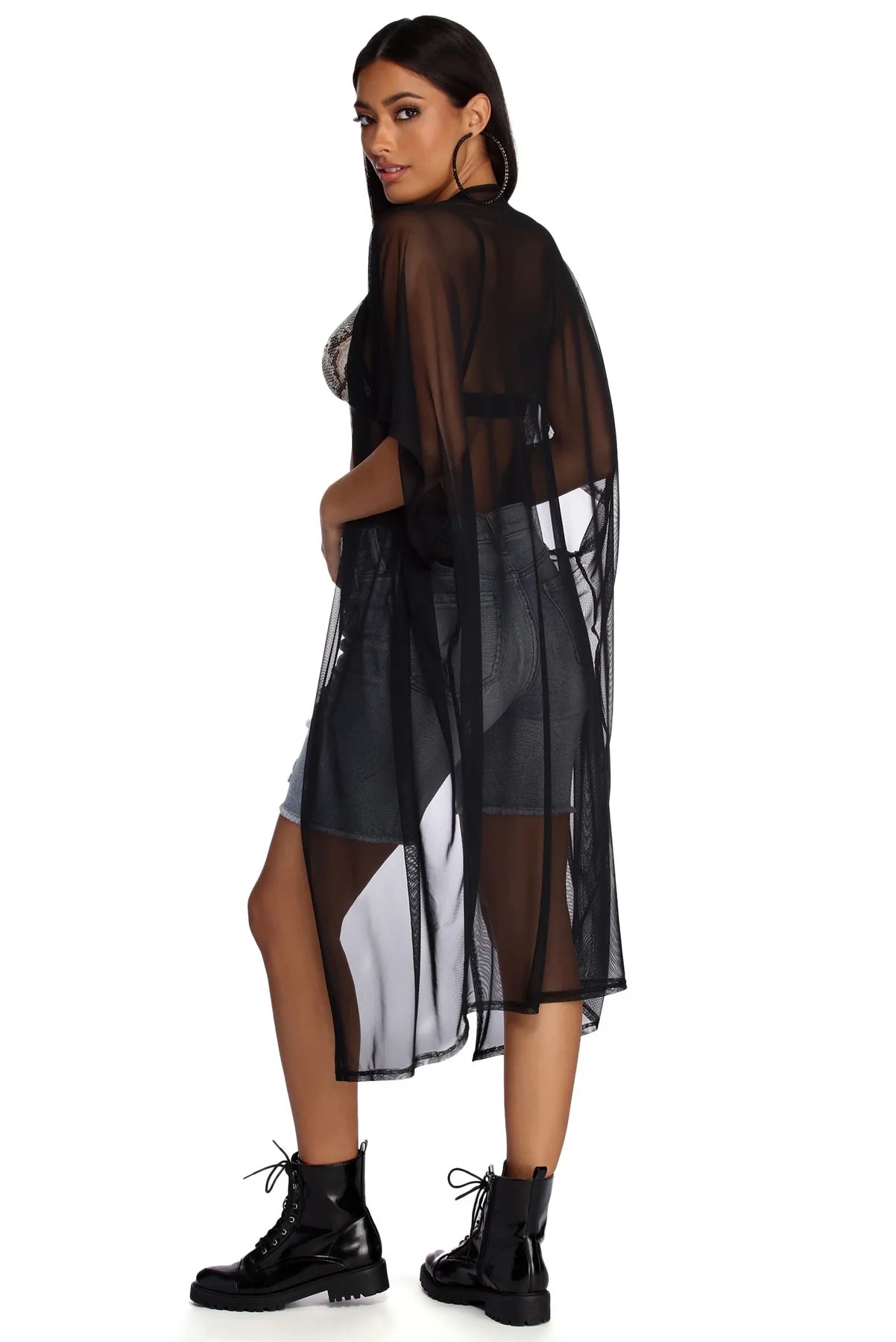 Don't Mesh Around Kimono - Image 3
