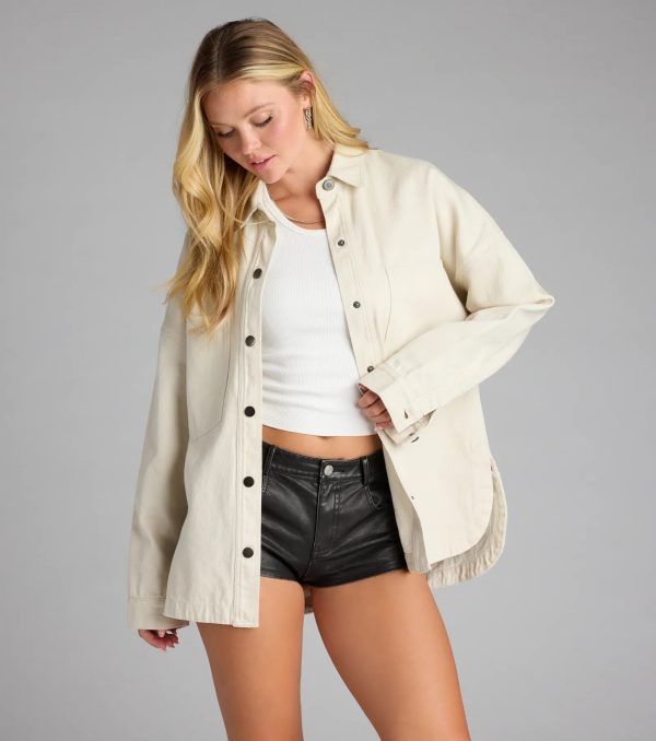 Uptown Chill Oversized Shacket - Image 3