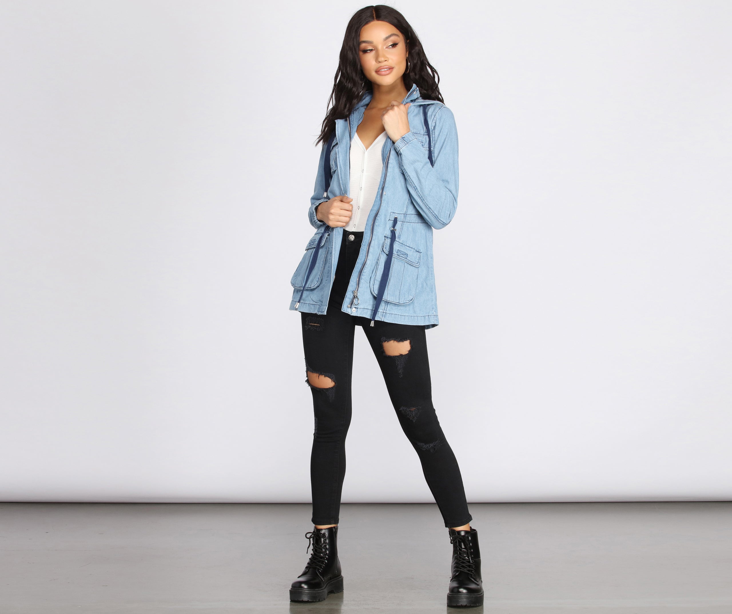Carpe Denim Anorak - Image 4