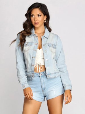 Basic Vibes Denim Jacket