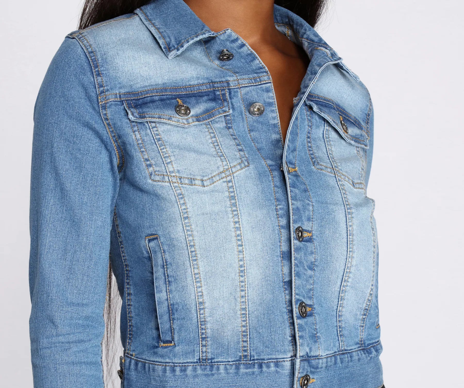 Got That Classic Vibe Jean Jacket - Image 3