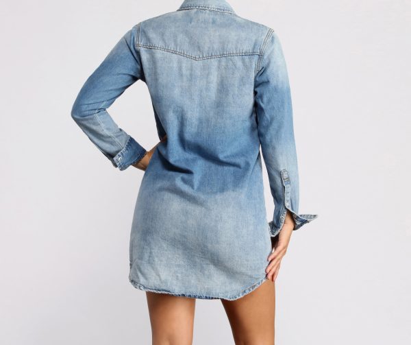 Look at Her Denim Tunic - Image 2