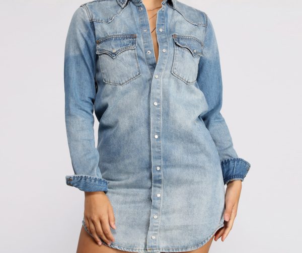 Look at Her Denim Tunic - Image 4