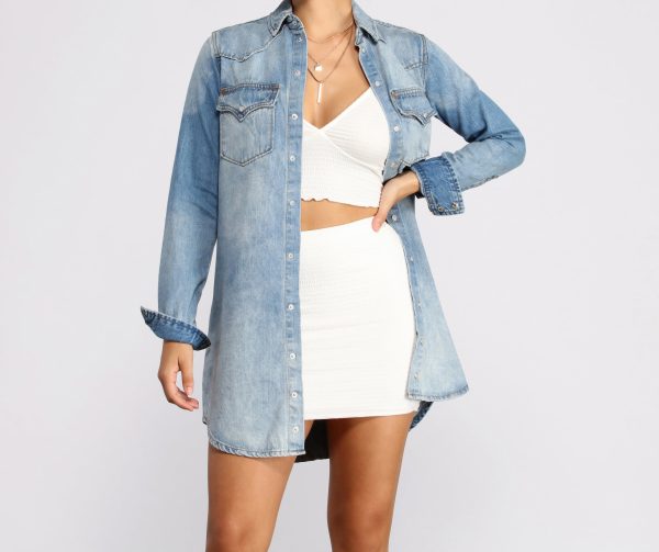 Look at Her Denim Tunic - Image 5