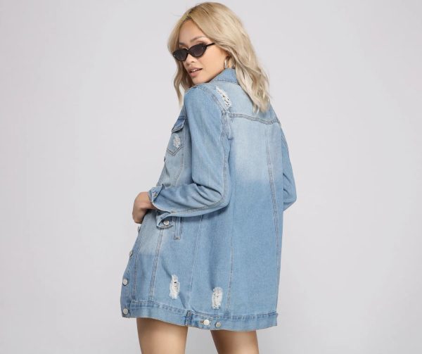 Dare To Layer Denim Jacket - Image 2