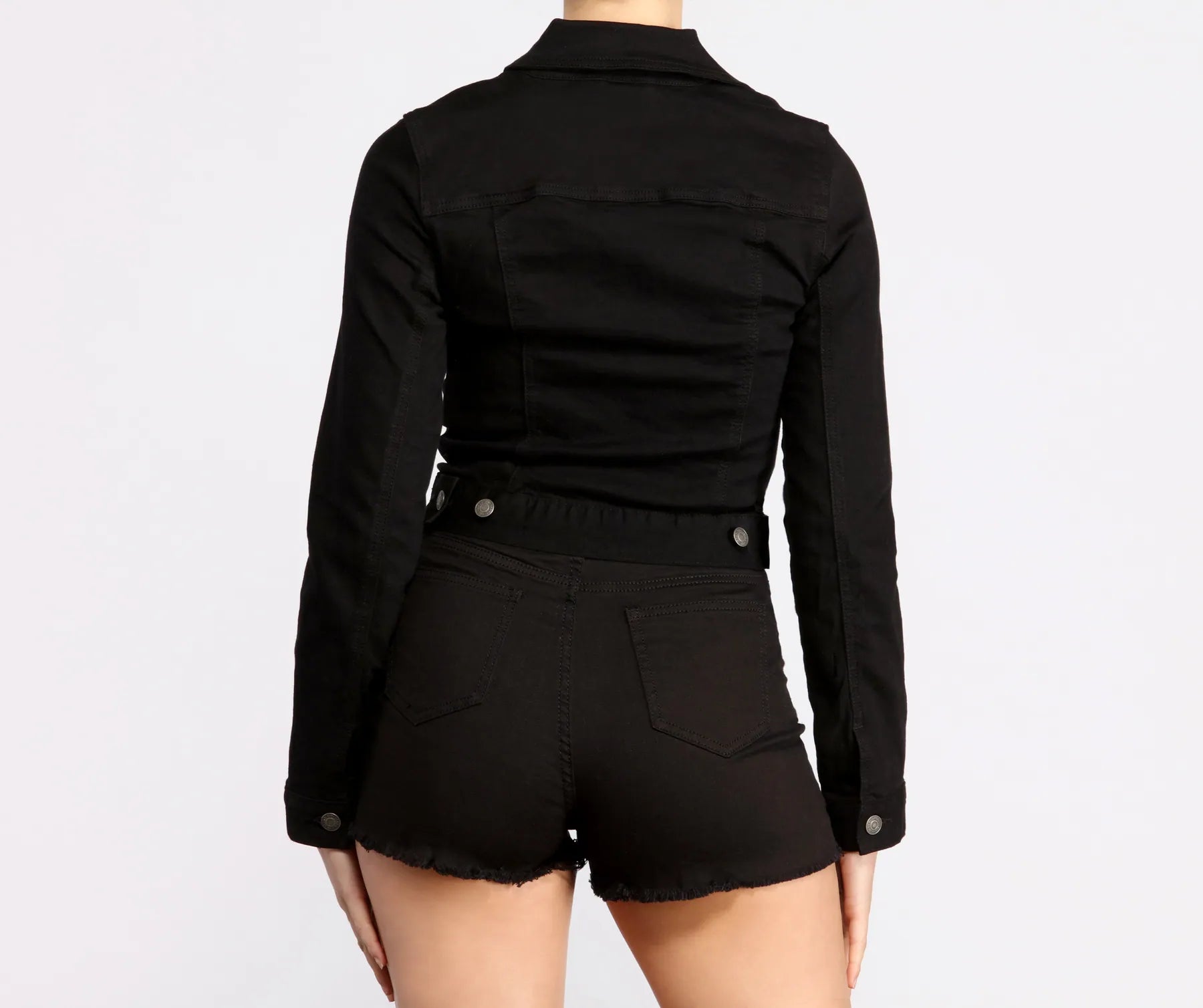 Effortless Everyday Basic Denim Jacket - Image 2