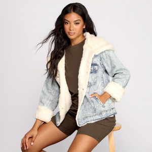 Faux-Ever Stylin' Denim Jacket