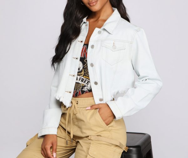 Above The Fray Denim Jacket - Image 4