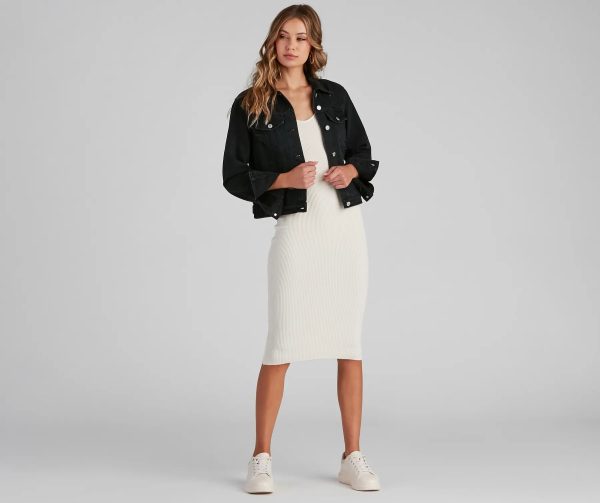 Road Trip Distressed Denim Jacket - Image 3