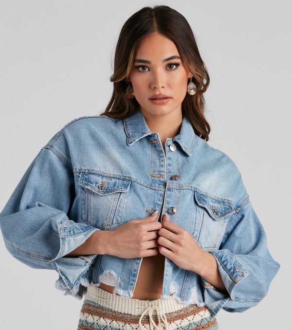 Va Va Vintage Denim Jacket - Image 4