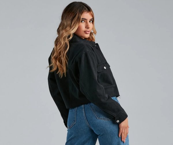 Keep It Chill Relaxed Denim Jacket - Image 2