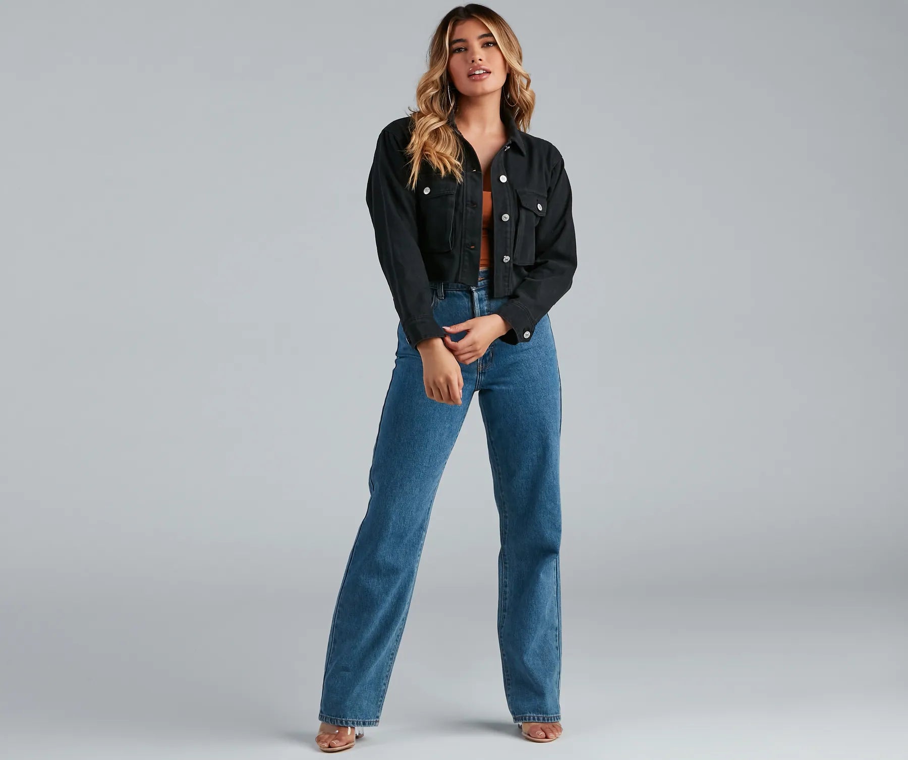 Keep It Chill Relaxed Denim Jacket - Image 3